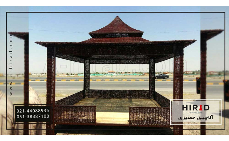 آلاچیق حصیری کد P-01